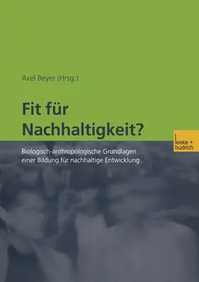 Beyer |  Fit für Nachhaltigkeit? | Buch |  Sack Fachmedien