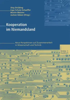 Strübing / Gläser / Schulz-Schaeffer |  Kooperation im Niemandsland | Buch |  Sack Fachmedien