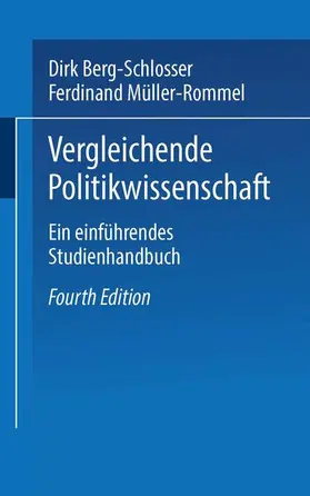 Müller-Rommel / Berg-Schlosser |  Vergleichende Politikwissenschaft | Buch |  Sack Fachmedien