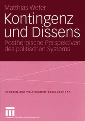 Wefer |  Kontingenz und Dissens | Buch |  Sack Fachmedien