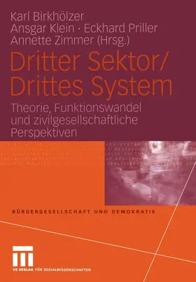 Birkhölzer / Zimmer / Klein |  Dritter Sektor/Drittes System | Buch |  Sack Fachmedien