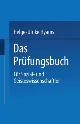 Hyams | Das Prüfungsbuch | Buch | 978-3-8100-4069-5 | sack.de