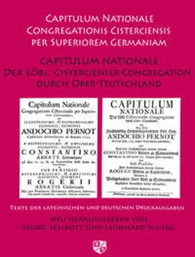 Schrott / Scherg |  Capitulum Nationale der löbl. Cistercienser-Congretation durch Ober-Teutschland | Buch |  Sack Fachmedien