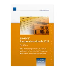  SIRADOS Baupreishandbuch Neubau 2022 | Buch |  Sack Fachmedien