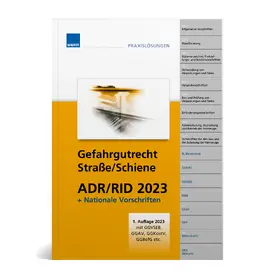  Handbuch ADR/RID 2023 + nationale Vorschriften | Buch |  Sack Fachmedien