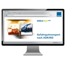 Gefahrguttransport nach ADR/RID | WEKA | Datenbank | sack.de