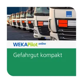 Gefahrgut kompakt | WEKA | Datenbank | sack.de