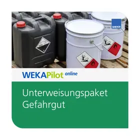 Unterweisungspaket Gefahrgut | WEKA | Datenbank | sack.de