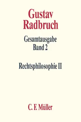 Kaufmann |  Gustav Radbruch Gesamtausgabe | Buch |  Sack Fachmedien
