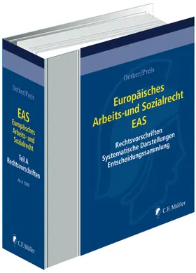 Oetker / Preis  |  Europäisches Arbeits- und Sozialrecht - EAS | Loseblattwerk |  Sack Fachmedien