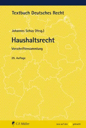Schuy | Haushaltsrecht | Buch | 978-3-8114-4741-7 | sack.de