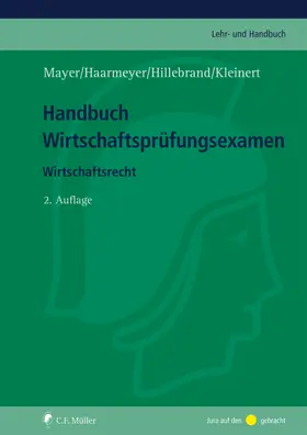 Mayer / Haarmeyer / Hillebrand |  Handbuch Wirtschaftsprüfungsexamen | Buch |  Sack Fachmedien