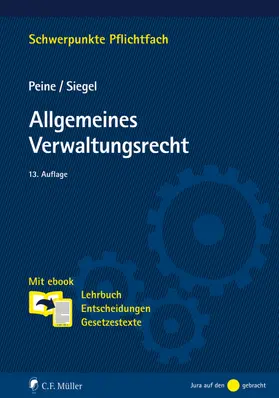 Peine / Siegel | Peine, F: Allgemeines Verwaltungsrecht | Medienkombination | 978-3-8114-4942-8 | sack.de