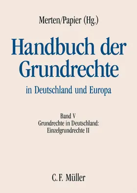 Merten / Bauer / Papier |  Handbuch der Grundrechte in Deutschland und Europa | Buch |  Sack Fachmedien