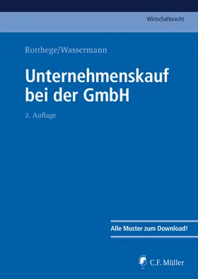 Bettag / Bienek / Mäger |  Unternehmenskauf bei der GmbH | eBook | Sack Fachmedien