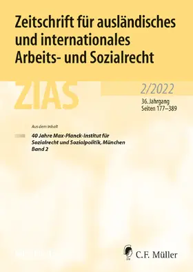Becker |  ZIAS 2/2022 | Buch |  Sack Fachmedien