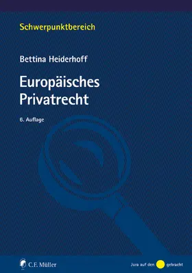 Heiderhoff |  Europäisches Privatrecht | Buch |  Sack Fachmedien