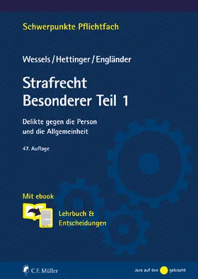 Wessels / Hettinger / Engländer | Strafrecht Besonderer Teil / 1 | Buch | 978-3-8114-6139-0 | www2.sack.de
