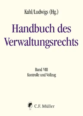 Bargen / Kahl / Brade |  Handbuch des Verwaltungsrechts 08 | Buch |  Sack Fachmedien