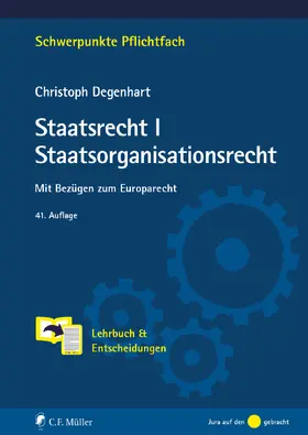 Degenhart |  Staatsrecht I. Staatsorganisationsrecht | eBook | Sack Fachmedien