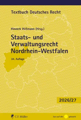 Wißmann |  Staats- und Verwaltungsrecht Nordrhein-Westfalen | Buch |  Sack Fachmedien