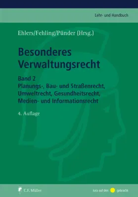 Ehlers / Fehling / Pünder |  Besonderes Verwaltungsrecht | eBook | Sack Fachmedien