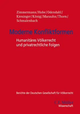 Hobe / Kieninger / Schmalenbach |  Moderne Konfliktformen | Buch |  Sack Fachmedien