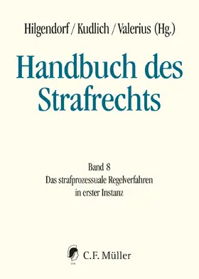 Hilgendorf / Kudlich / Valerius |  Handbuch des Strafrechts - Band 8 | Buch |  Sack Fachmedien