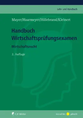 Mayer / Haarmeyer / Hillebrand |  Handbuch Wirtschaftsprüfungsexamen | eBook | Sack Fachmedien