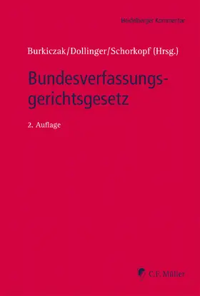 Burkiczak / Dollinger / Schorkopf |  Bundesverfassungsgerichtsgesetz | eBook | Sack Fachmedien