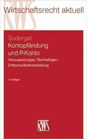 Sudergat |  Kontopfändung und P-Konto | eBook | Sack Fachmedien