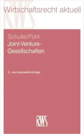 Schulte / Pohl |  Joint-Venture-Gesellschaften | eBook | Sack Fachmedien