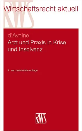 d'Avoine |  Arzt und Praxis in Krise und Insolvenz | eBook | Sack Fachmedien