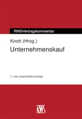 Knott |  Unternehmenskauf | Buch |  Sack Fachmedien