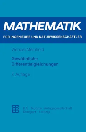 Wenzel / Meinhold |  Gewöhnliche Differentialgleichungen | Buch |  Sack Fachmedien