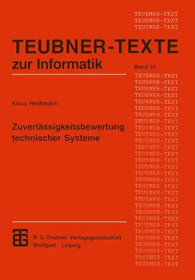  Zuverlässigkeitsbewertung technischer Systeme | Buch |  Sack Fachmedien