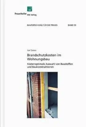 Deters / Institut für Bauforschung e.V. -IFB-, Hannover |  Brandschutzkosten im Wohnungsbau | Buch |  Sack Fachmedien