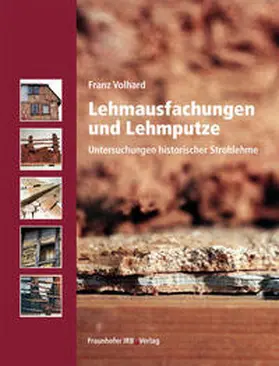 Volhard |  Lehmausfachungen und Lehmputze | Buch |  Sack Fachmedien