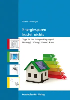 Stockinger |  Energiesparen kostet nichts. | Buch |  Sack Fachmedien