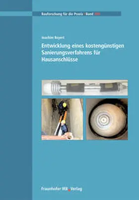 Beyert |  Entwicklung eines kostengünstigen Sanierungsverfahrens für Hausanschlüsse | Buch |  Sack Fachmedien