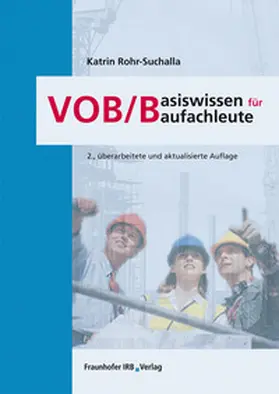 Rohr-Suchalla |  VOB/B - Basiswissen für Baufachleute | Buch |  Sack Fachmedien