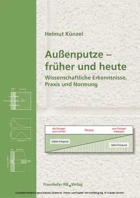 Künzel | Außenputze - früher und heute | E-Book | sack.de