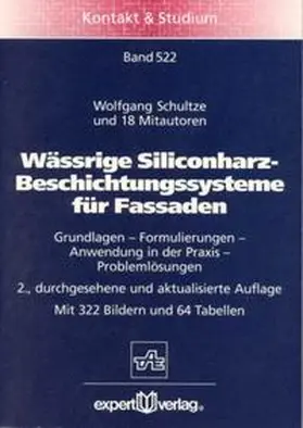 Schultze |  Wässrige Siliconharz-Beschichtungssysteme für Fassaden | Buch |  Sack Fachmedien