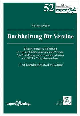 Pfeffer |  Buchhaltung für Vereine | Buch |  Sack Fachmedien