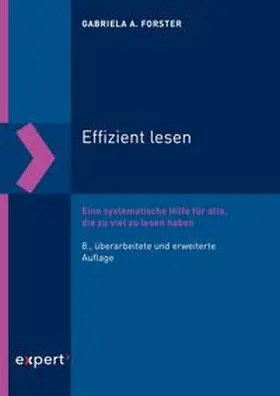 Forster |  Effizient lesen | Buch |  Sack Fachmedien