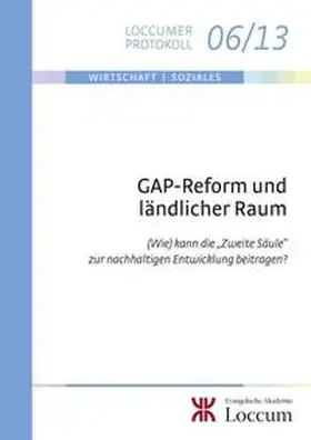 Lange |  GAP-Reform und ländlicher Raum | Buch |  Sack Fachmedien