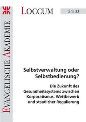 Lange |  Selbstverwaltung oder Selbstbedienung? | Buch |  Sack Fachmedien