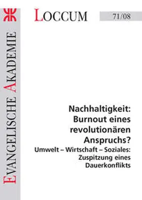 Müller |  Nachhaltigkeit: Burnout eines revolutionären Anspruchs? | Buch |  Sack Fachmedien