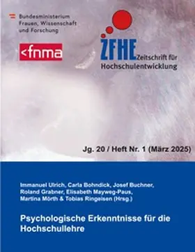 Ulrich / Bohndick / Buchner |  ZFHE 20-1 | Buch |  Sack Fachmedien
