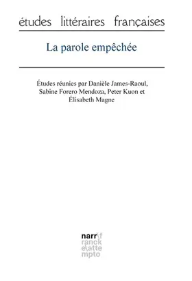 James-Raoul / Kuon / Magne |  La parole empêchée | eBook | Sack Fachmedien